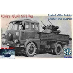 1/35 ACM52 Military Truck with M55 Quad Gun Trailer [Limited Edition]