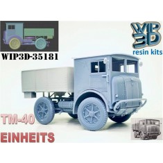 1/35 Fiat-SPA TM-40 Einheits Artillery Tractor
