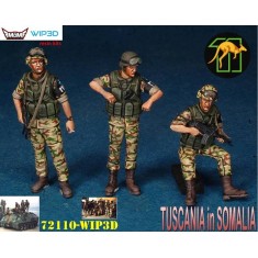 1/72 Paratroopers Regiment ''Tuscania'' in Somalia (3 figures)