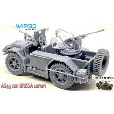 1/72 AS43 with Breda 20mm Gun