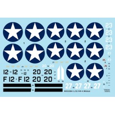1/32 F4F-4 Wildcat Decals Part.1 'Carrier Base Wildcat in the Pacific'