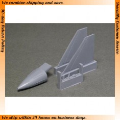 1/48 Israeli F-16A/B Block 5/10 Conversion Set for Hasegawa kit (7 Resin Parts)