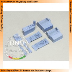 1/48 MiG-21MF 'Fishbed' Wheel Bay Set for Academy kit