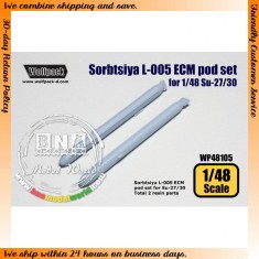 1/48 Sorbtsiya L-005 ECM Pod Set for Su-27/30/33
