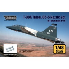 1/48 Northrop T-38A Talon J85-5 Engine Nozzle Set for Wolfpack Design kit