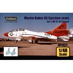 1/48 Martin-Baker A5 Ejection Seats for Grumman TF-9J Cougar for Kitty Hawk kit