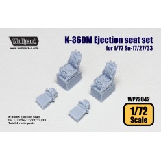 1/72 K-36DM Ejection Seats (2pcs) for Sukhoi SU-27/30/33