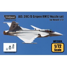 1/72 Saab JAS-39C/D Gripen RM12 Engine Nozzle Set for Revell kit