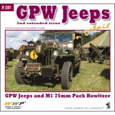 GPW Jeeps + M1 Howitzer in Detail (Soft cover, 240x225mm, 72 pages)
