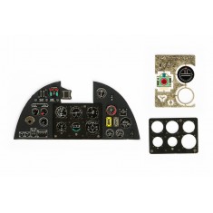 1/24 Hawker Hurricane Mk.I Early Instrument Panel for Trumpeter kit