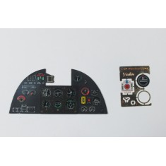 1/24 Hawker Hurricane Mk.II Instrument Panel for Trumpeter kit