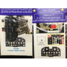 1/24 Republic P-47 Thunderbolt (late) Instrument Panel for Kinetic/Vintege Fighter Series