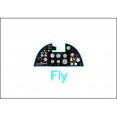 1/32 Hawker Hurricane Mk.I Instrument Panel for Fly kit