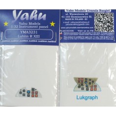 1/32 Lublin R. XIII Instrument Panel for LukGraph kits