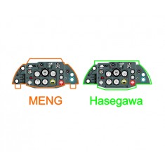 1/32 Me 163 B-0 Instrument Panel for Meng/Hasegawa kits