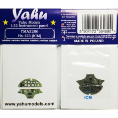 1/32 Henschel Hs 123 Instrument Panel for ICM kit