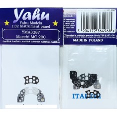 1/32 Macchi MC.200 Instrument Panel for Italeri kit