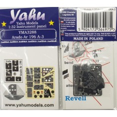1/32 Arado Ar 196 A-3 Instrument Panel for Revell Kit