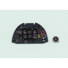 1/48 Supermarine Spitfire Mk.Vb Late Instrument Panel for Airfix/Tamiya kits