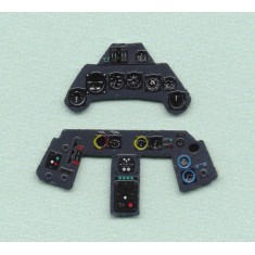 1/48 Focke-Wulf Fw 190A Middle Instrument Panel for Eduard/Hasegawa kits