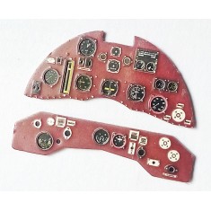 1/48 Gloster Gladiator Mk.I Early Instrument Panel for Eduard/Roden kits