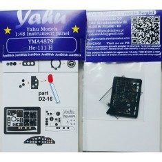 1/48 Heinkel He 111 H Instrument Panel for ICM kits