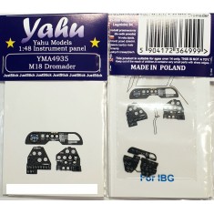 1/48 M18 Dromader Instrument Panel for IBG kit