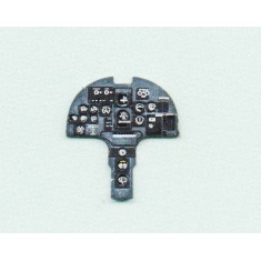 1/72 Dewoitine D.520 Instrument Panel for Hasegawa/RS Models kits