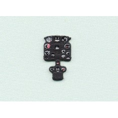 1/72 Nakajima Ki-44 Tojo Instrument Panel for Hasegawa/Sword kits