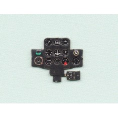 1/72 Polikarpov I-153 Chaika Instrument Panel for Heller/ICM/Smer kits