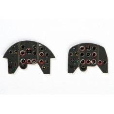 1/72 Yakovlev Yak-11 / C-11 Black Instrument Panel for RS Models kit