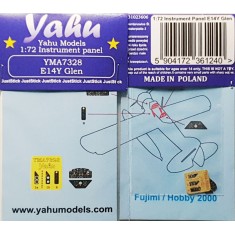 1/72 Yokosuka E14Y Glen Instrument Panel for Hasegawa/Hobby 2000