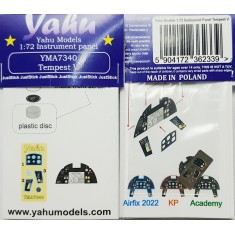 1/72 Hawker Tempest V Instrument Panel for Airfix/KP/Academy kits