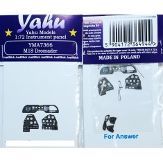 1/72 M18 Dromader Instrument Panel for Answer kit