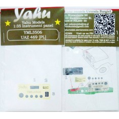 1/35 UAZ 469 [PL] Instrument Panel for Trumpeter kits
