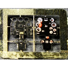 1/72 Nakajima Ki-44 Tojo Instrument Panel No.2 for Hasegawa/Sword kits