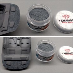 Flocking Powder Grey (25ml/7g)