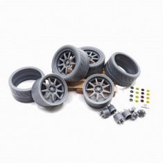 1/24 Work XD9 18' V2 Prokit + Tyres