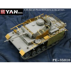 1/35 PzKpfw.III Ausf.M Detail Set for Takom #TAK8002