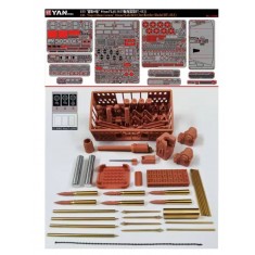 1/35 'Super 88' 88mm Flak 36/37 Gun Detail Parts for Border-BT-013