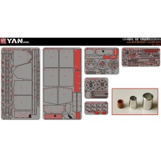 1/35 Panzer IV 'Grizzly' Assault Gun Late Detail Parts for Tamiya 35353