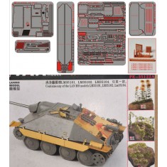 1/35 'Jagdpanzer IV L/70(V)' Late Detail Parts Ver 2 for Takom 2172