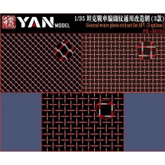 1/35 Universal Tank Mesh Textured Detail Set (3 Types)