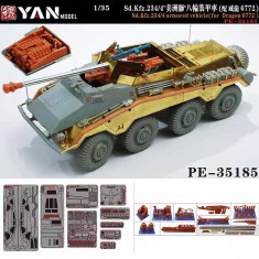 1/35 German Sd.Kfz.234 4 Armoured Car Detail set for Dragon #6772