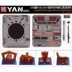 1/35 German Sd.Kfz.234 1 Armoured Recon Turret Full Kit