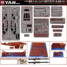 1/35 German Sd.Kfz.234 3 Armoured Car Detail set for Dragon #6964
