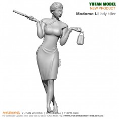 1/16 (90mm) Fantasy Cheongsam Lady Killer - Madame Li