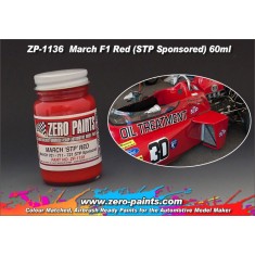 March F1 Red (STP Sponsored) Paint 60ml