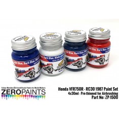 Honda VFR750R - RC30 1987 Paint Set 4x30ml