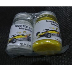 Renault RE30 1981 Yellow and White Paint Set (2 x 30ml)